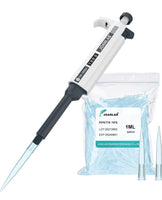 Pipetas de laboratorio ajustables manuales de un solo canal de Micropipeta