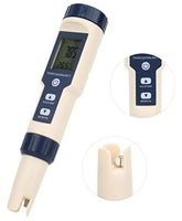 Medidor de pH/Salinidad/Temperatura/TDS/CE, Portatil Detector de Calidad de Agua