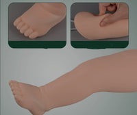 Venipuncion bebé pie