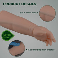 Kit simulador venopuncion pierna o brazo infantil puncion realista canalizacion bebe pediatrico