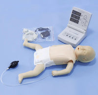 Modelo RCP bebe reanimacion cardio pulmonar eléctrico pediatria Bebe simulador