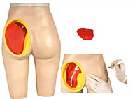 Modelo entrenamiento inyección intramuscular avanzada de cadera