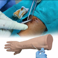 Simulador sutura de brazo capas de piel y hueso Avanzado