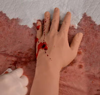 Simulador de Sangrado hemorragia herida bala emergencia y recaste
