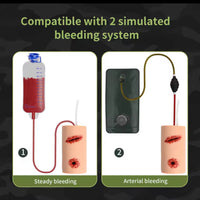 Simulador de heridas de bala detener hemorragias rescate y emergencias