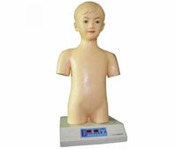 Simulador de auscultación cardiopulmonar pediatrico
