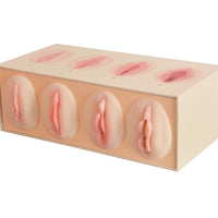 Modelo anatomico de vagina, modelo de comparacion de estanqueidad/estrechez  vaginal