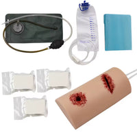 Simulador de heridas de bala detener hemorragias rescate y emergencias
