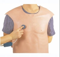 Simulador Chaleco de Auscultacion sonido corazon y pulmon cardio pulmonar
