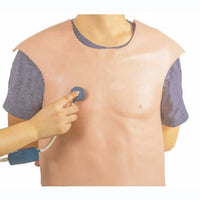 Simulador Chaleco de Auscultacion sonido corazon y pulmon cardio pulmonar