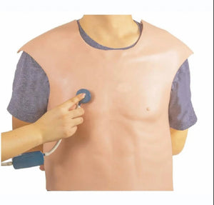 Simulador Chaleco de Auscultacion sonido corazon y pulmon cardio pulmonar