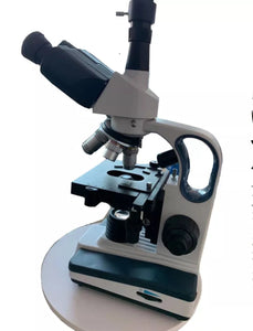 Microscopio Binocular Biologico cin luz superior e inferior