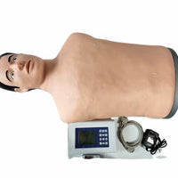 Simulador de palpación cardiopulmonar Avanzado en eléctrico con monitor
