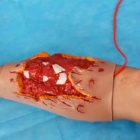 Simulador heridas trauma hemorragia emergencias