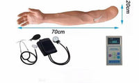 Simulador de brazo para entrenar la medición de presión arteria sanguínea
