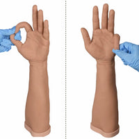 Simulador sutura de brazo capas de piel y hueso Avanzado
