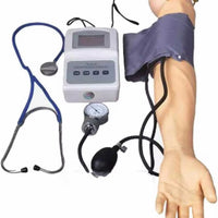 Simulador de brazo para entrenar la medición de presión arteria sanguínea