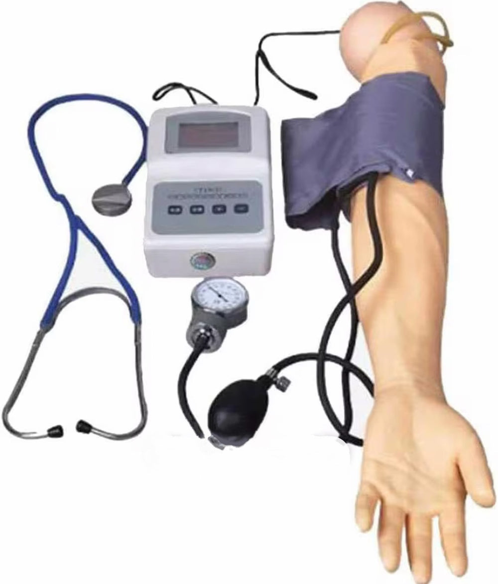Simulador de brazo para entrenar la medición de presión arteria sanguínea