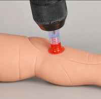 Simulador de inyección pierna pediatrico intraocea IO Tibia - emergencia infantil
