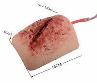 Simulador de hemorragia y control de heridas
