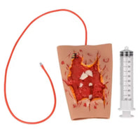 Simulador heridas trauma hemorragia emergencias