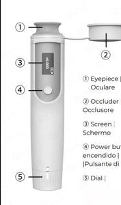 Refractometo optometria manual