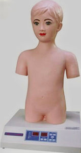 Simulador examen cardiopulmonar niño pediatrico