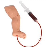 Simulador de inyección pierna pediatrico intraocea IO Tibia - emergencia infantil