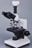 Microscopio biologico digital con pantalla LDC de 9'
