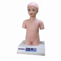 Simulador de auscultación cardiopulmonar pediatrico