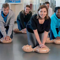 Simulador de reanimacion cardiopulmonar inflable - primeros auxilios