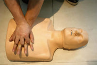 Simulador reanimación cardiopulmonar CPR simple RCP rescate
