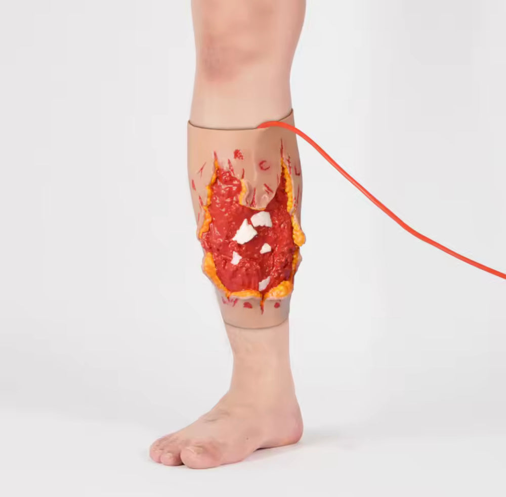 Simulador heridas trauma hemorragia emergencias