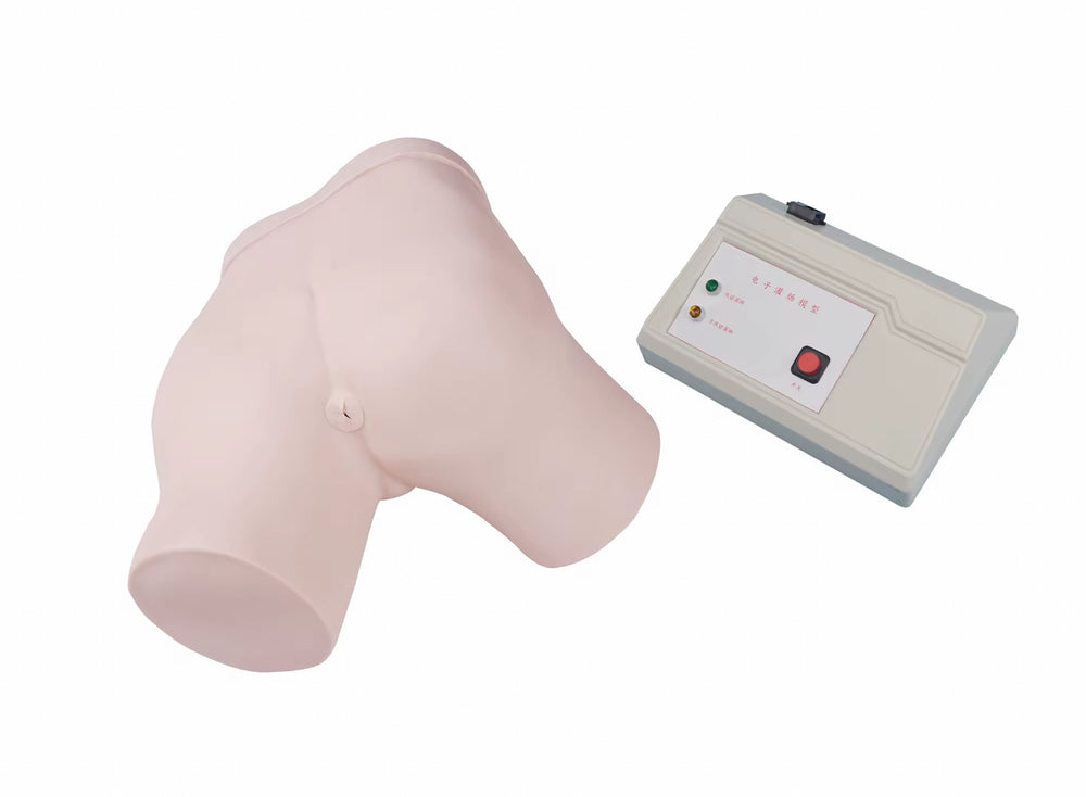 Simulador enema enfermería avanzado con control