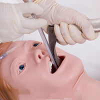 Maniquí de entrenamiento de intubación y RCP CPR - Avanzado medio cuerpo adulto