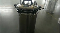 Máquina profesional equipo esterilizador de vapor portátil electrica acero inoxidable 18L 24L
