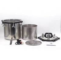 Máquina profesional equipo esterilizador de vapor portátil electrica acero inoxidable 18L 24L
