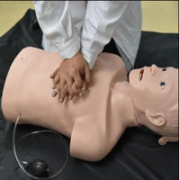 Maniquí de entrenamiento de intubación y RCP CPR - Avanzado medio cuerpo adulto
