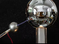 Generador Van De Graaff instrumento de laboratorio electrostático de física
