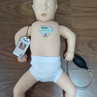 Modelo RCP bebe reanimacion cardio pulmonar eléctrico pediatria Bebe simulador