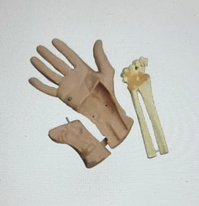 Modelo de artroscopia de mano - muñeca de alta definicion