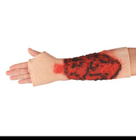 Kit de modelo de simulacion realista de quemaduras de segundo y tercer grado en extremidades
