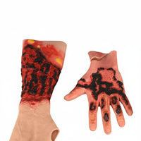 Kit de modelo de simulacion realista de quemaduras de segundo y tercer grado en extremidades