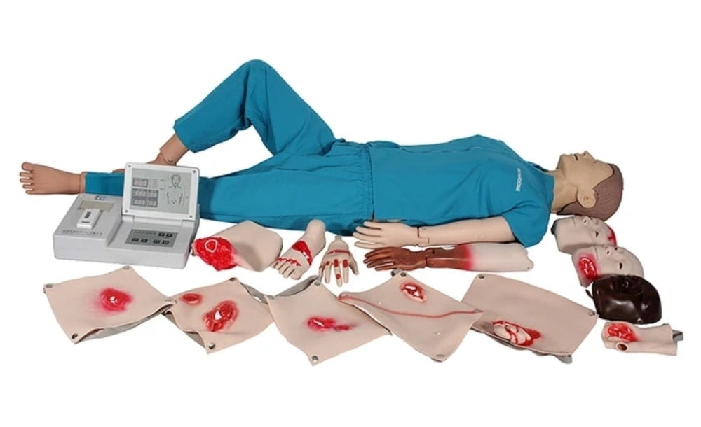 Simulador Maniqui de emergencia RCP y trauma electrico CPR