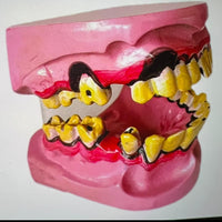 Modelo De Dientes De Fumador