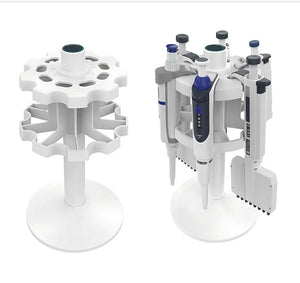 Soporte  giratorio para pipetas  de laboratorio