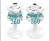 Soporte  giratorio para pipetas  de laboratorio
