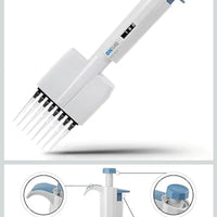 Pipeta Ajustable Multicanal 50-300μl