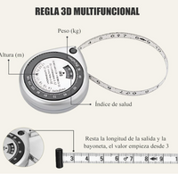 Plicometro y cinta metrica Kit Profesional
