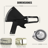 Plicometro y cinta metrica Kit Profesional